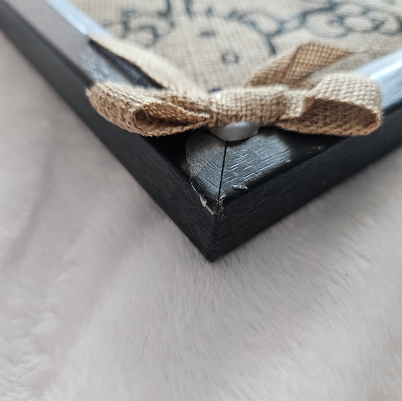 Hello Kitty Burlap Picture Wall Art Decor Handmade - Picture 3 of 8